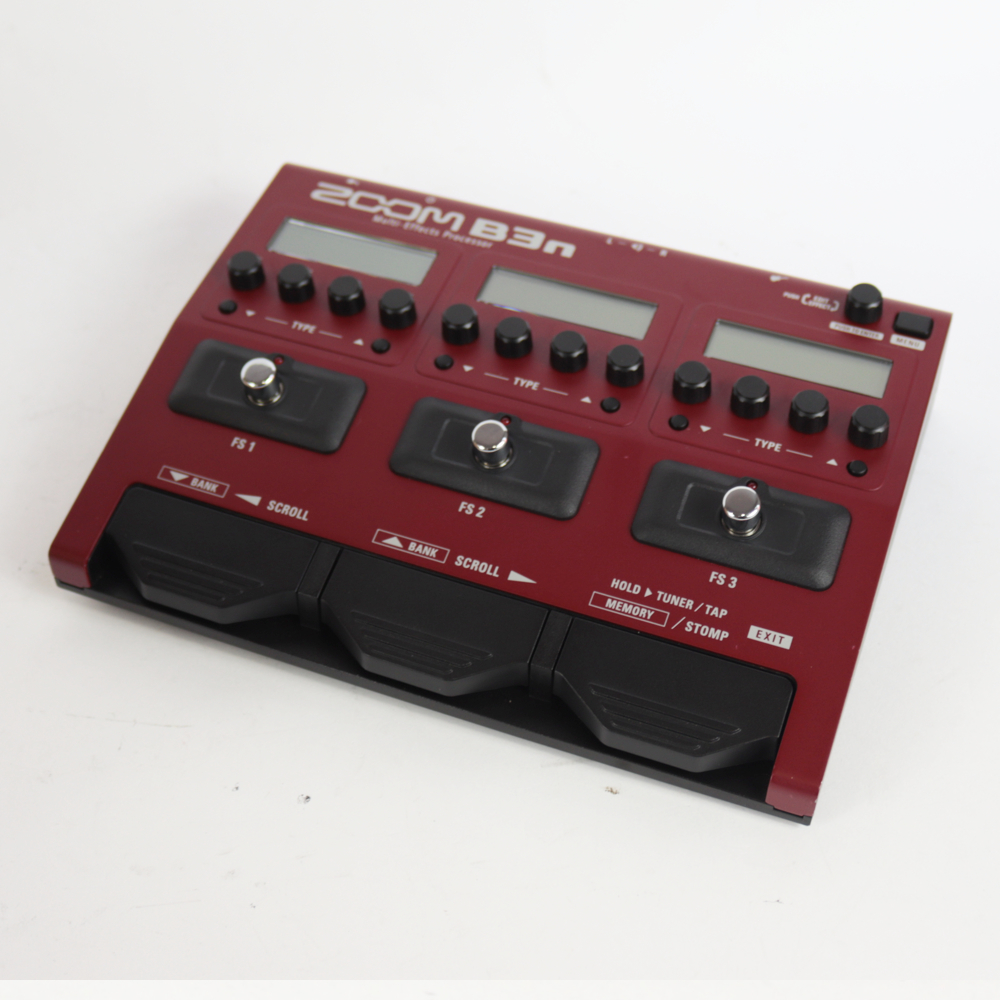 ZOOM 【中古】 ベースエフェクター ZOOM B3n ベース用マルチ 