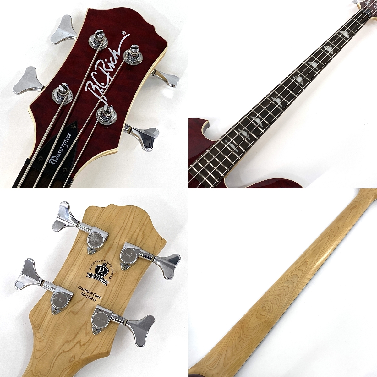bc-Rich モッキンバード　エレキベース 24フレット　PJピックアップ B.C.Rich Masterpiece Mockingbird Bass（中古/送料無料）【楽器検索