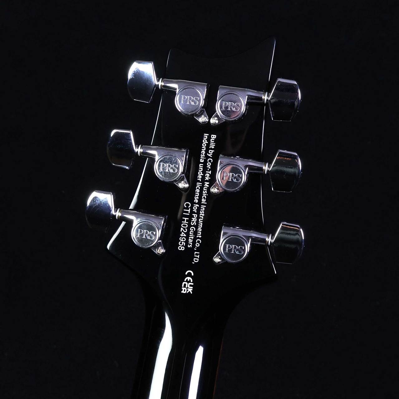 PRS SE CUSTOM24 （ロックペグ交換済み） GOTOHロックペグ交換済み。限定モデル PRS SE Custom24 QM 楽器
