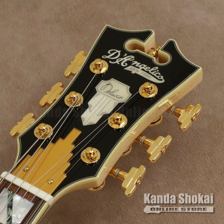 D'Angelico Deluxe Bedford Swamp Ash P-90, Natural（新品/送料無料