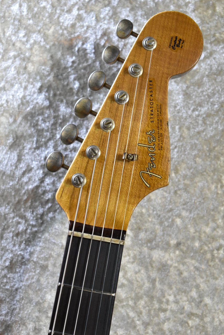 Fender Custom Shop 1963 Stratocaster Relic Aged Fiesta Red R141994
