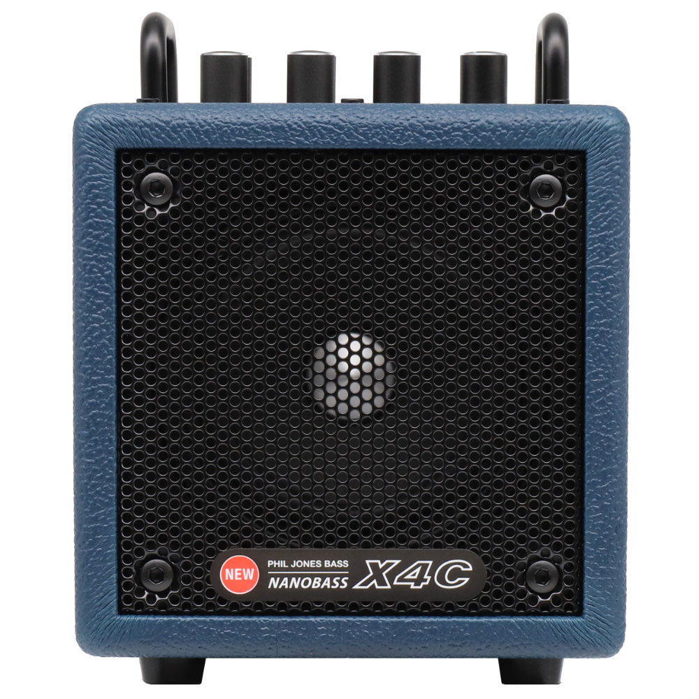 Phil Jones Bass NANOBASS X4C Midnight Blue 小型ベースアンプ コンボ USBモバイルバッテリー対応 （新品/送料無料）【楽器検索デジマート】