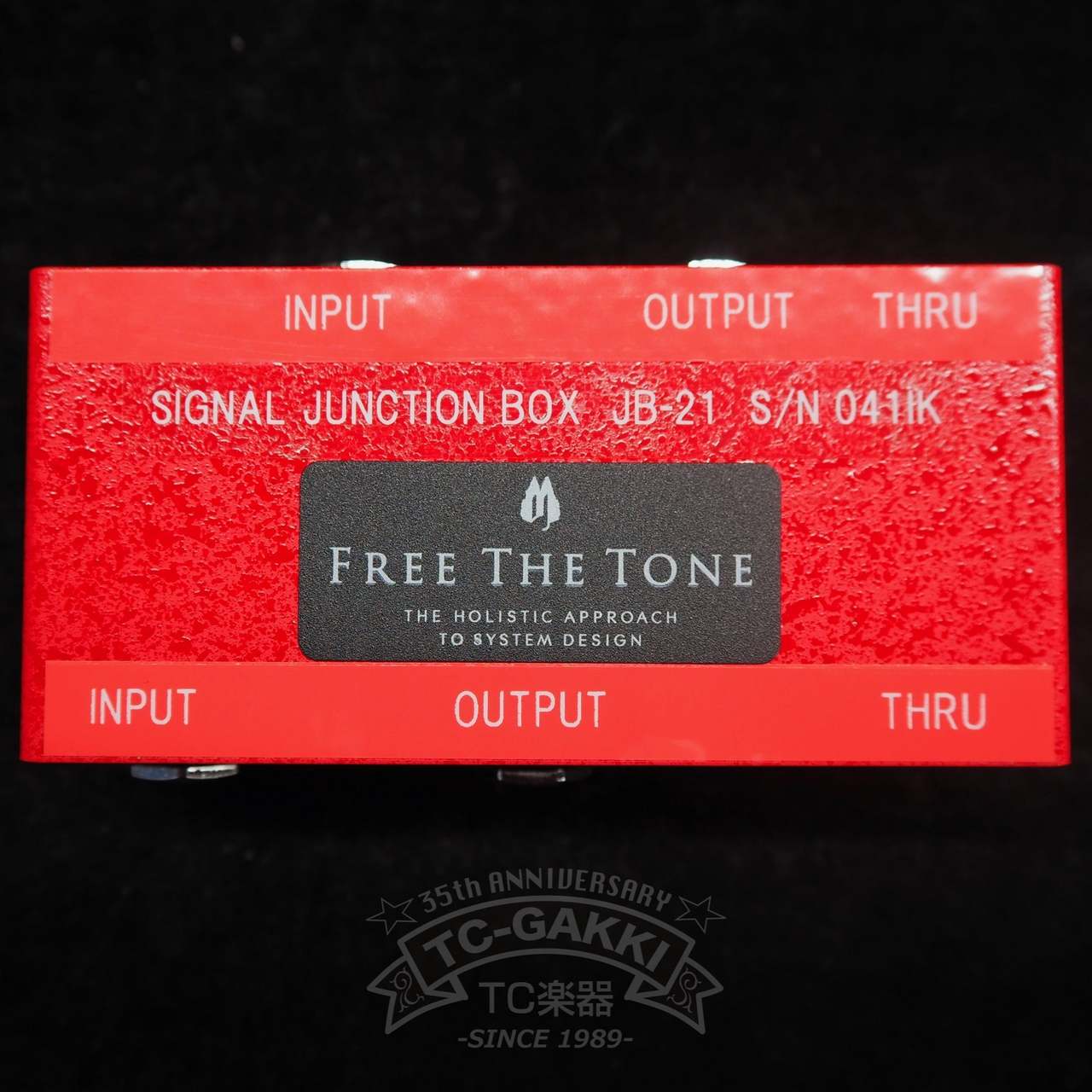 Free The Tone JB-21 SIGNAL JUNCTION BOX (Red)（中古）【楽器検索