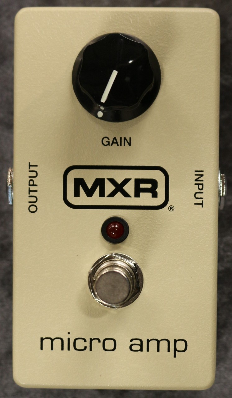 MXR M133 Micro Amp 【クリーンブースター】【定番&省スペース】（新品