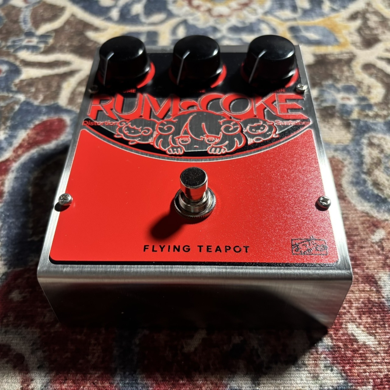 flying teapot Rum and Coke RED コンパクトエフェクター／マフ系