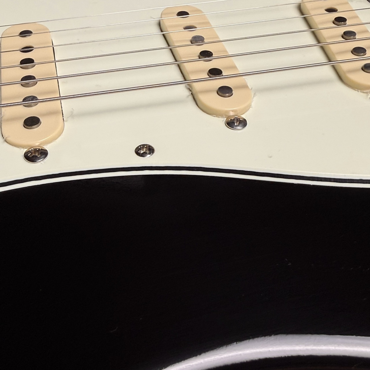 Moon ST-C Rosewood Neck black【ローズネック】【ボディラッカー