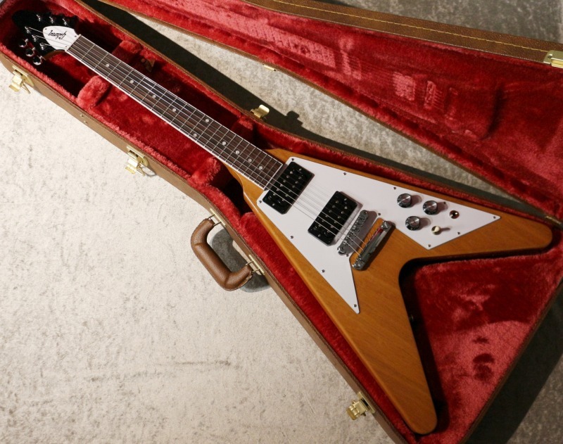 Gibson 70s Flying V ~Antrique Natural~ #220230083 【3.34kg