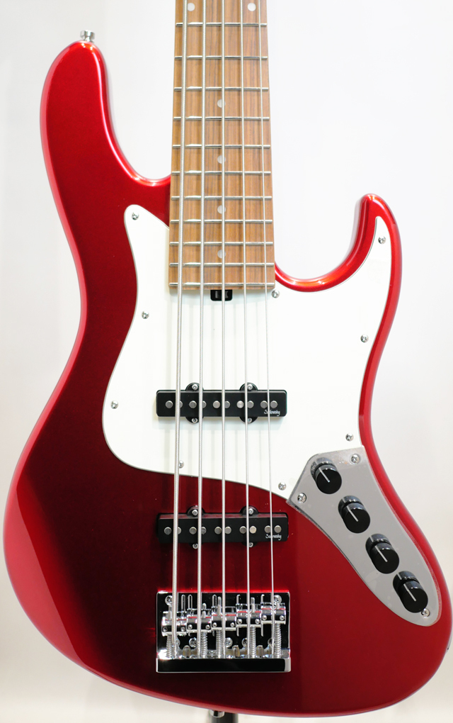 Sadowsky MX22 WL5 / Candy Apple Red / Morado Fingerboard（新品