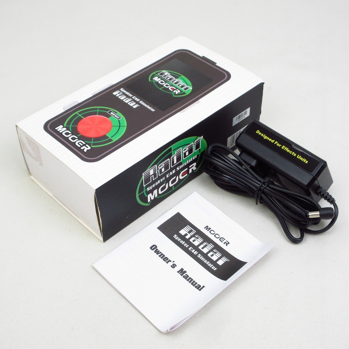 Mooer Radar スピーカーキャビネットシミュレーター Mooer Radar