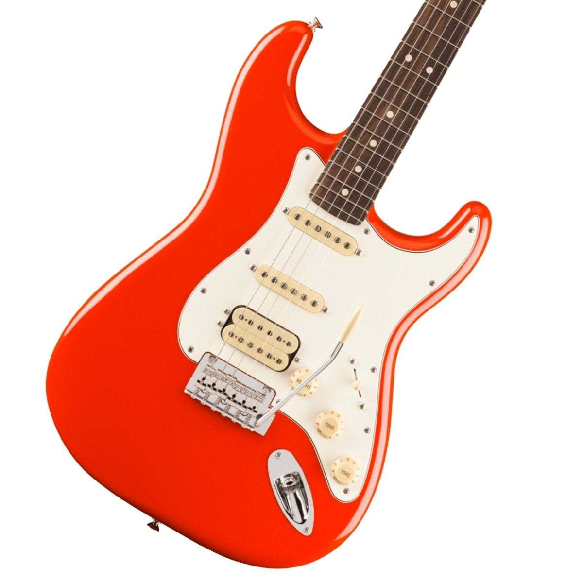 Fender Player II Stratocaster HSS Rosewood Fingerboard Coral Red 