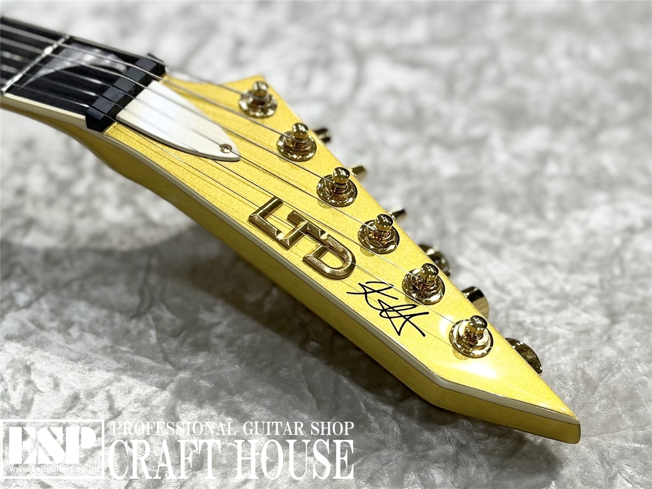 LTD KH-V / Metallic Gold(中古/送料無料)【楽器検索デジマート】 LTD KH-V / Metallic Gold(中古/送料無料)【楽器検索デジマート】