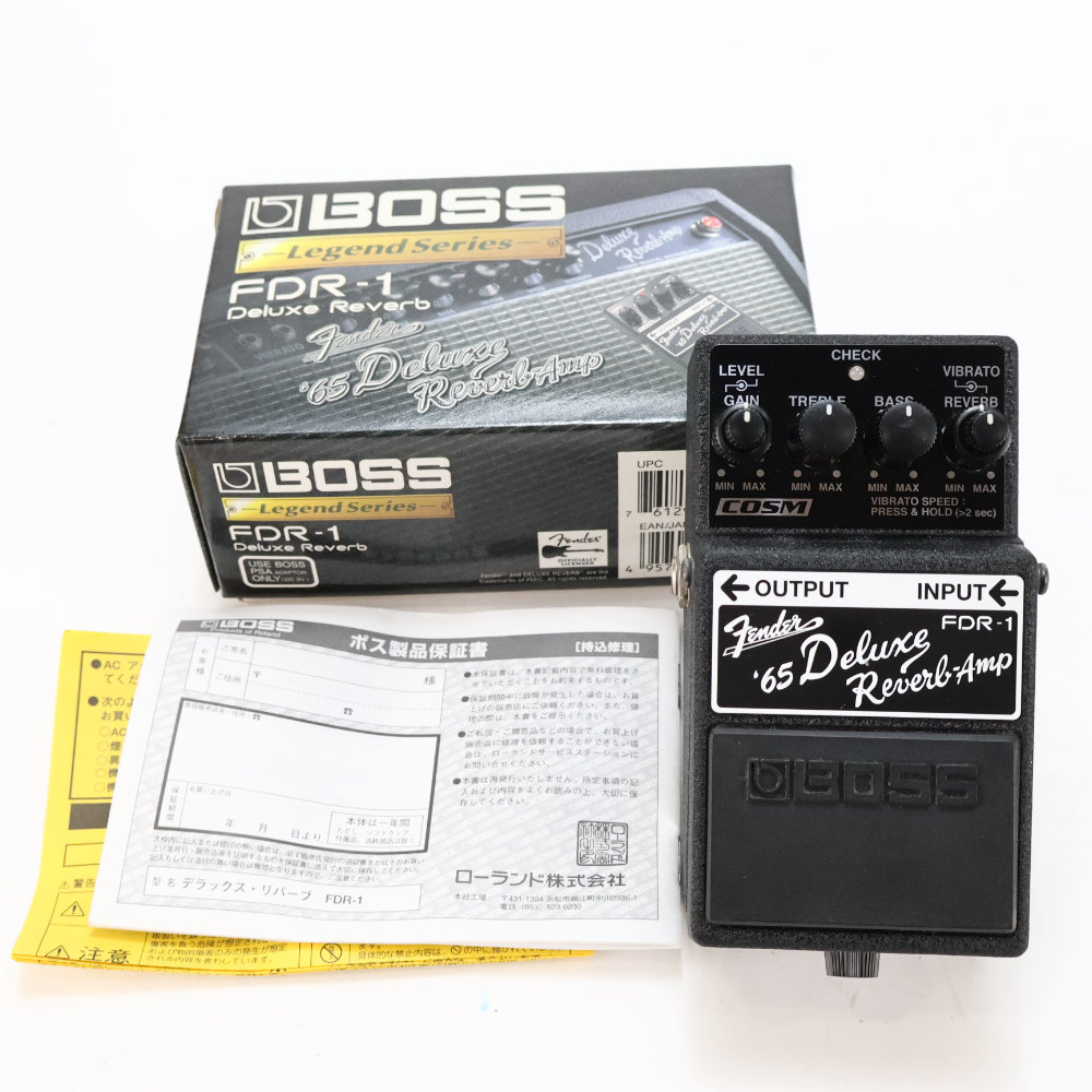 R*v様 BOSS FDR-1オーバードライブ 中古 BOSS 【中古】 BOSS FDR-1 Deluxe Reverb オーバードライブ ギター