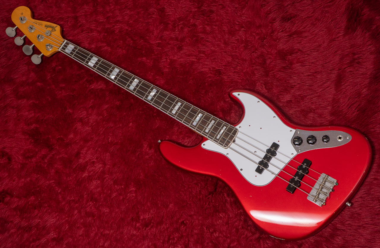 値下げ！古い日本製ネックとボディ？ノーブランドジャズベース Fender Jazz Bass 1966 Neck No brand Body CAR 4.465kg #145513【GIB