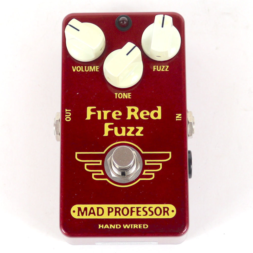 最新人気 PROFESSOR MAD 【中古】 RED FIRE PROFESSOR MAD ファズペダル ギター