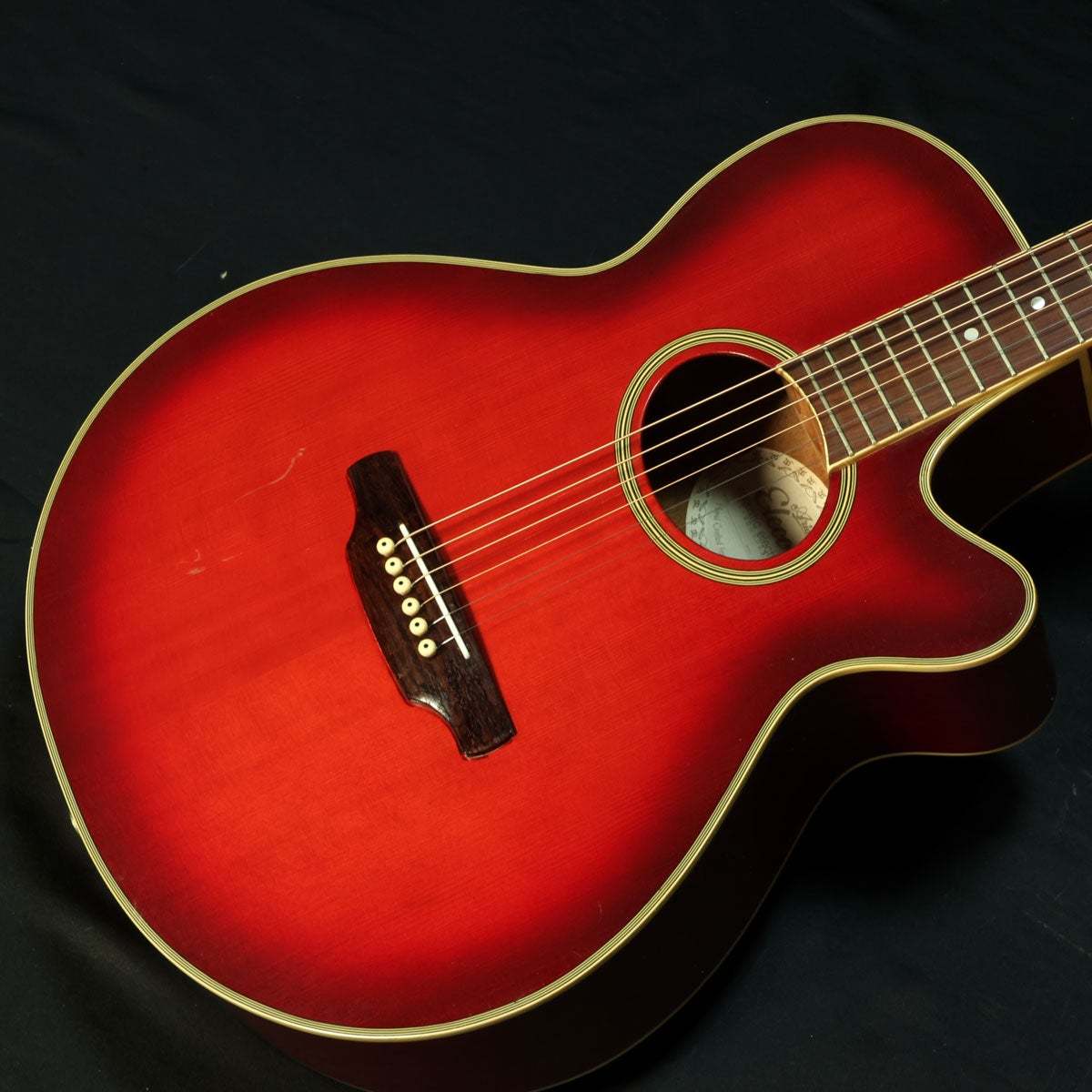 Aria　Elecord　FET-500E　エレアコ ARIA Elecord FET-500E Dark Red Sunburst undefined【訳アリ】 【福岡