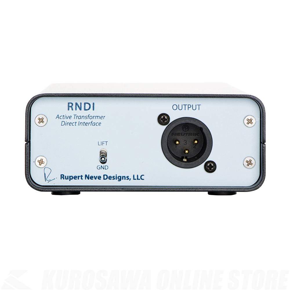 RNDI アクティブトランスフォーマーダイレクトインターフェース RUPERT NEVE DESIGNS RNDI《アクティブトランスDI》（新品