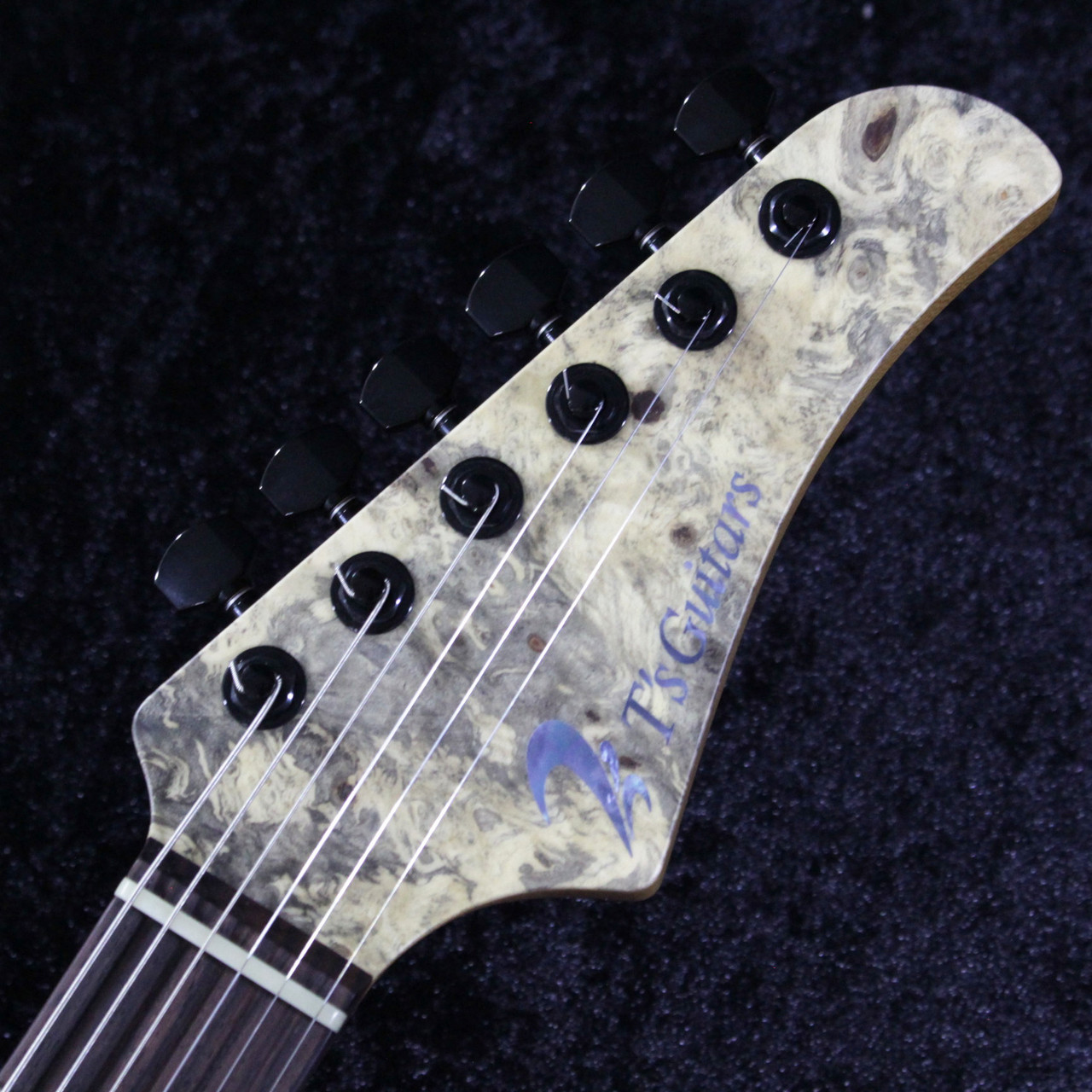 T's Guitars DTL-22 T's Selected Buckeye Burl Top / Honduras
