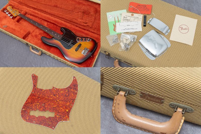Fender American Vintage 62 Jazz Bass 3TS FL mod. 1990~1999 4.35kg