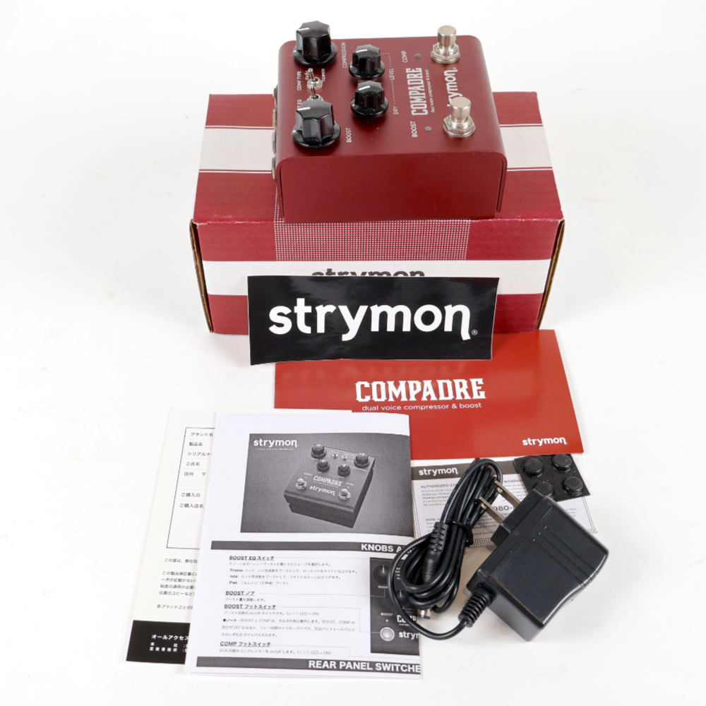 【未使用】Strymon COMPADRE ギター コンプレッサー エフェクター strymon COMPADRE コンプレッサー ストライモン | 島村楽器オンライン
