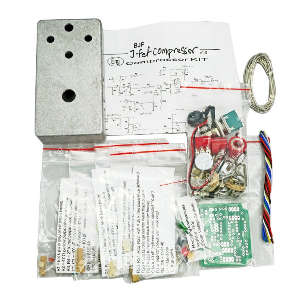 Moody Sounds BJF JFET Compressor DIY Kit コンプレッサー