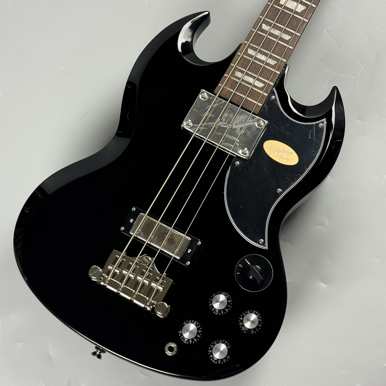 Epiphone EB-3 Bass Ebony エレキベース SGベース【現物写真】（新品/送料無料）【楽器検索デジマート】