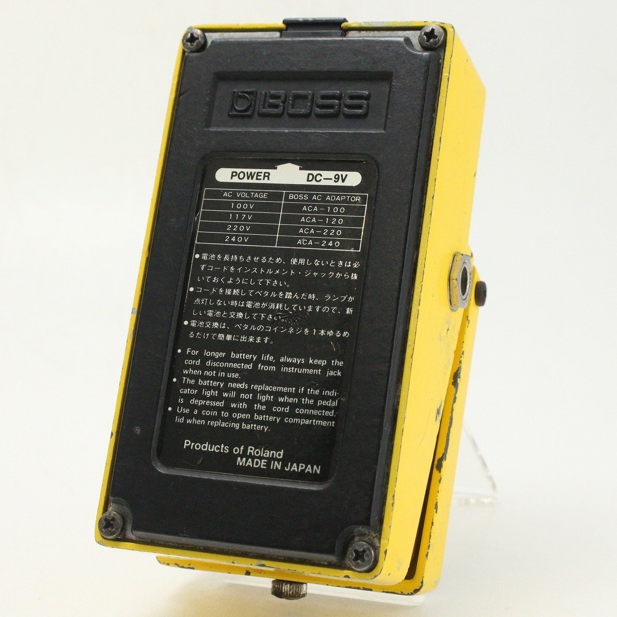 BOSS OD-1 Over Drive μPC4741C 【御茶ノ水本店】（ビンテージ/送料