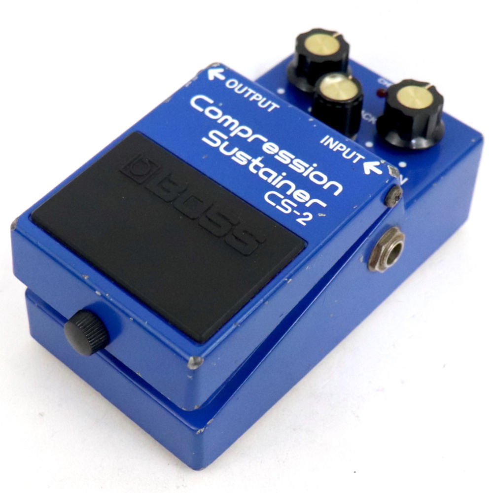BOSS ボス エフェクター コンプレッサー CS-2 日本製 BOSS (ボス) コンプレッサー 1983年製 Compression Sustainer