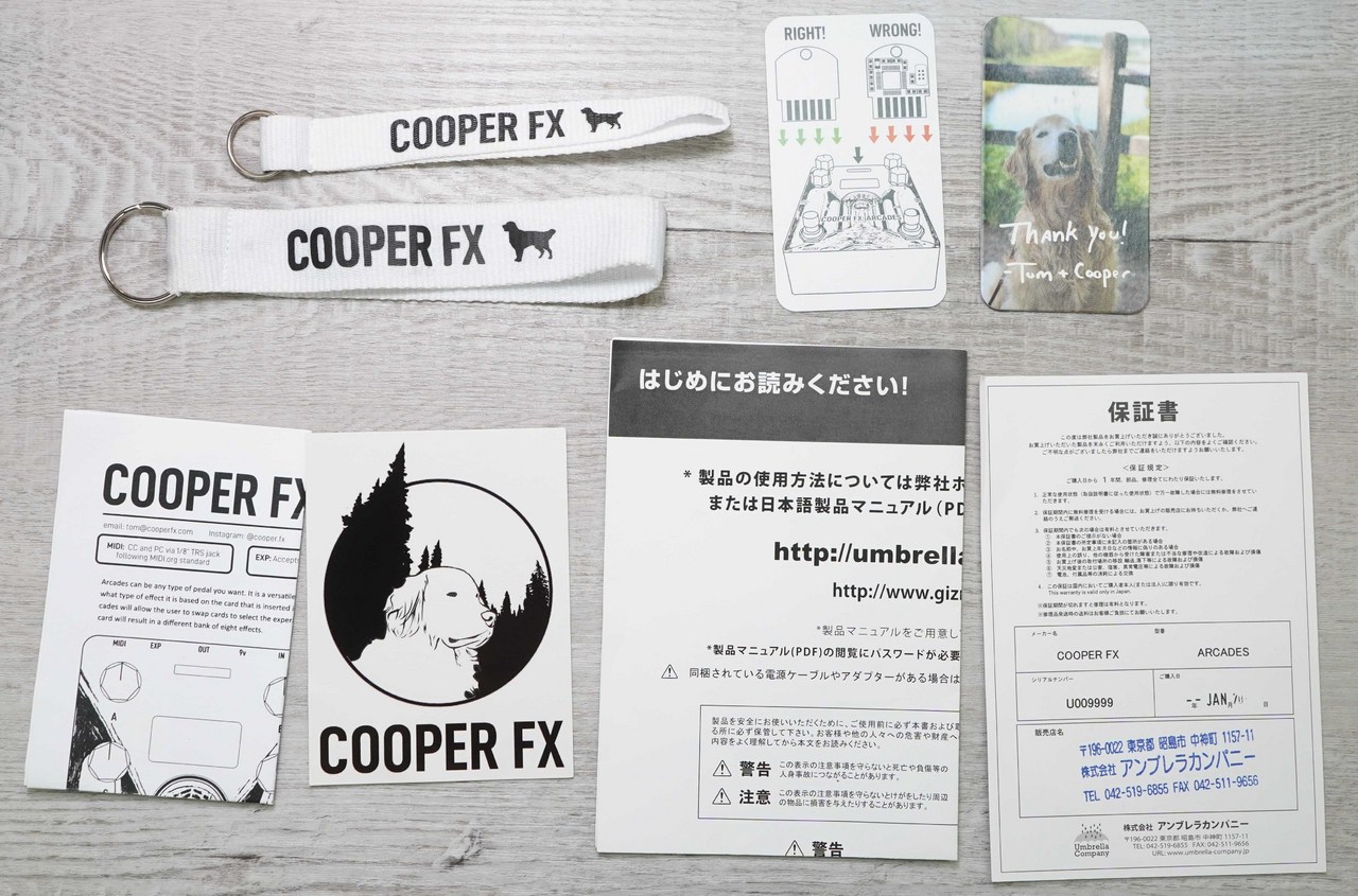 COOPER FX ARCADES カートリッジ5枚付き（中古）【楽器検索デジマート】