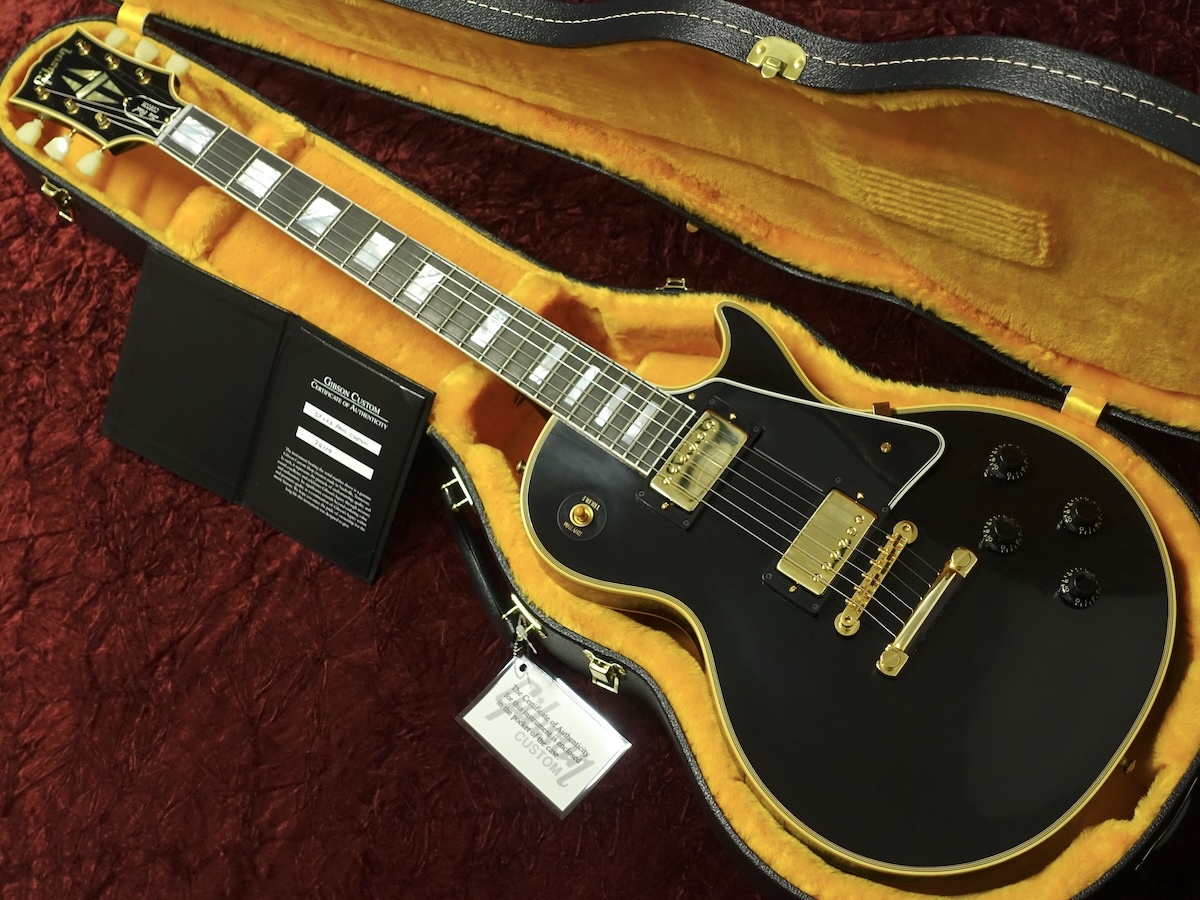 ギター Gibson Custom Shop 1957 Les Paul Reissue Gibson Custom Shop 1957 Les Paul Custom Reissue 2-Pickup VOS