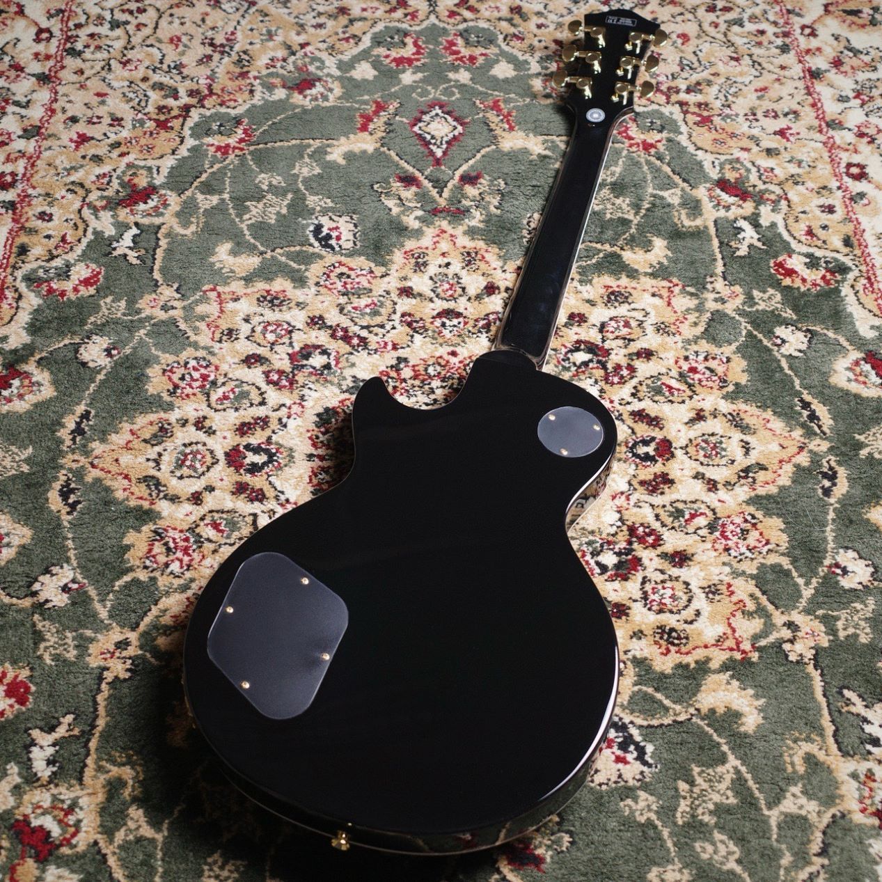 Bacchus DUKE-CTM BLK レスポールカスタムタイプ 【3.37kg】（新品