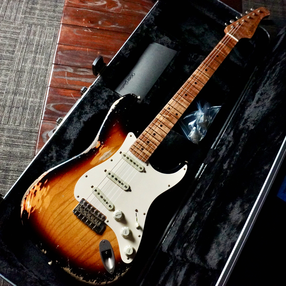 Xotic XSC-1 / ASH / Roasted Maple FB 12R / 2 Tone burst