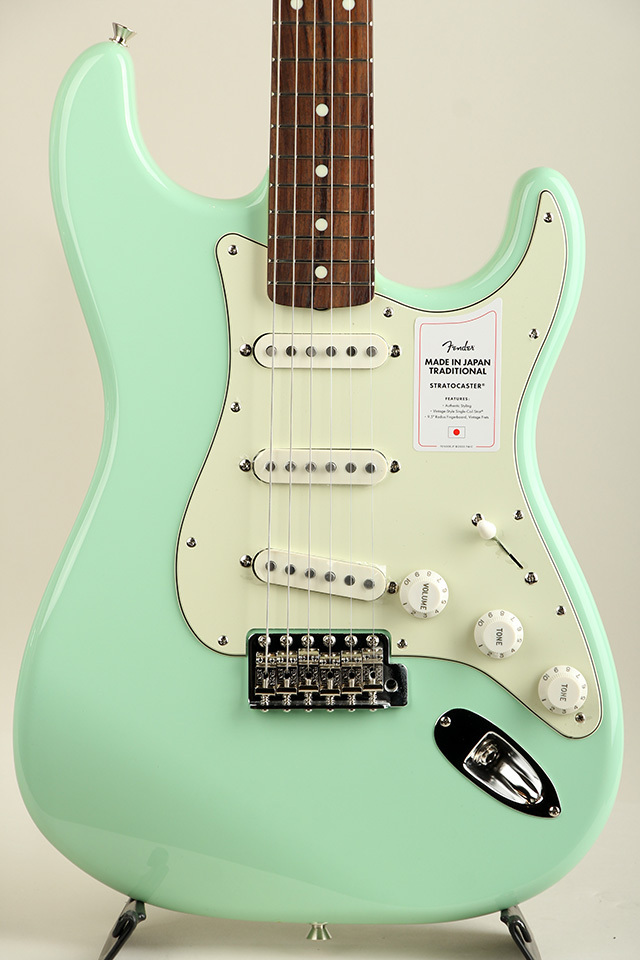 Fender Made in Japan Traditional 60s Stratocaster RW Surf Green【S