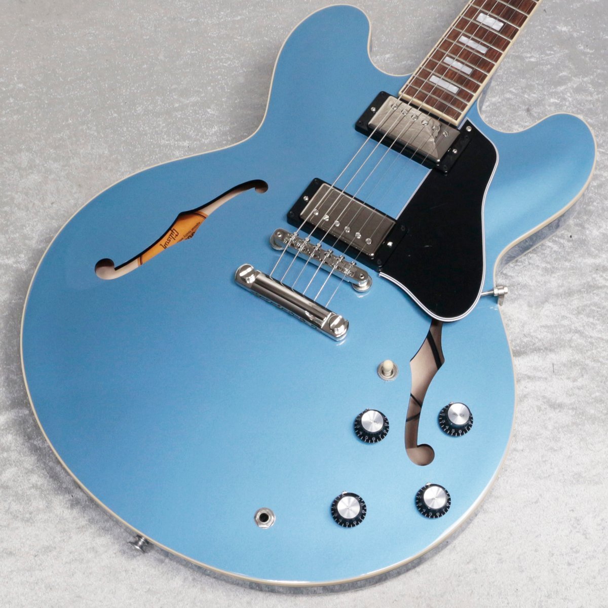 Gibson Exclusive Model ES-335 60s Block Pelham Blue(重量 Gibson Exclusive Model ES-335 60s Block Pelham Blue(重量