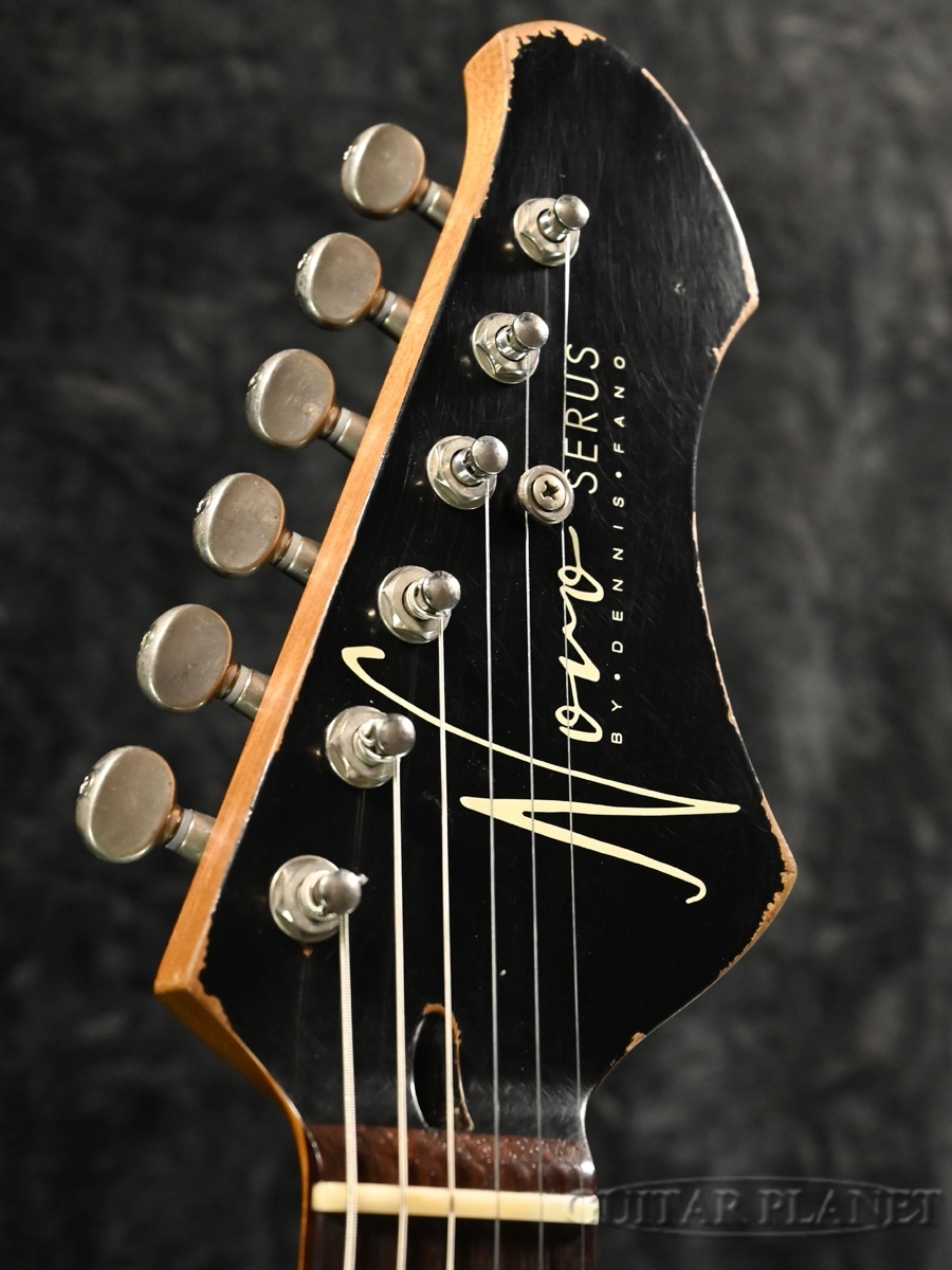 Novo Guitars 2025 LIMITED SERUS T -Fiesta Red over 64 3 Tone Burst