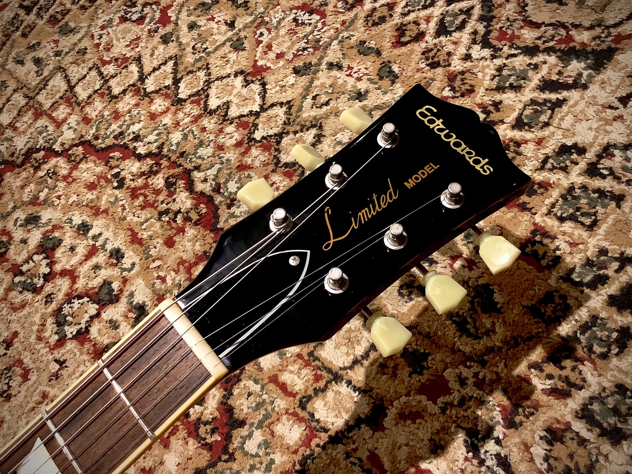 EDWARDS 【激熱モデル】E-LP-135ALS/RE ～Lemon Burst～【ANTIQUITY