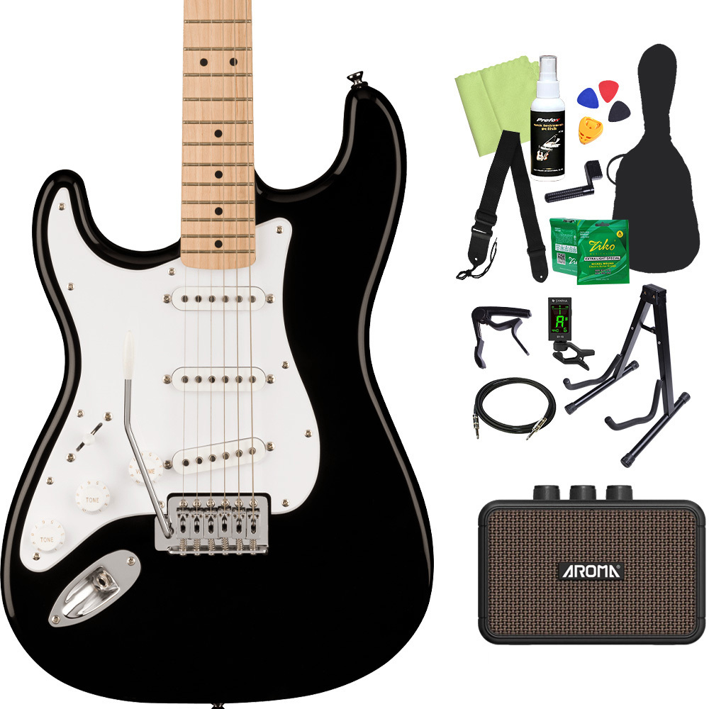 Squier by Fender SONIC STRATOCASTER エレキギター初心者14点セット