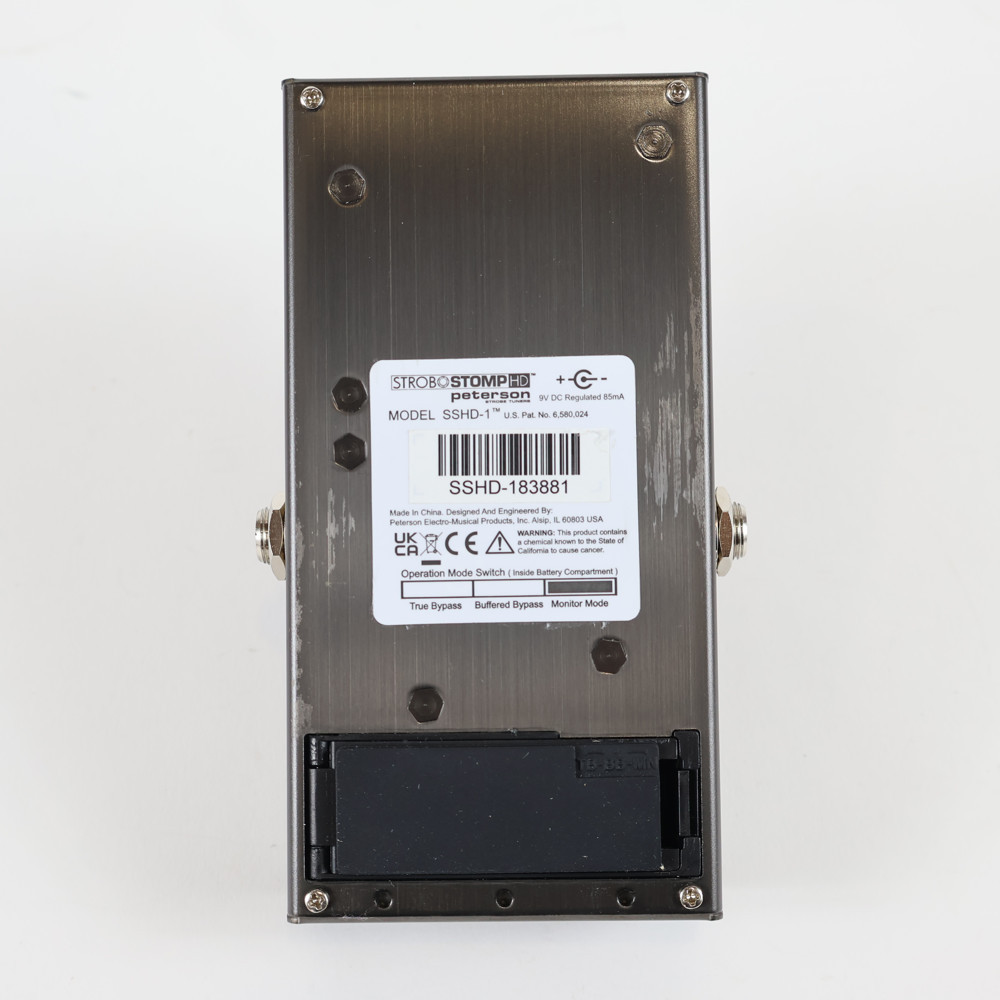 Peterson STROBO STOMP HD ストロボチューナー　美品中古 PETERSON 【中古】 PETERSON Strobo Stomp HD ストロボ・チューナー