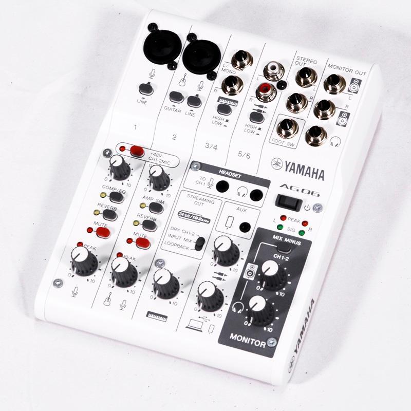 YAMAHA 【夏のボーナスセール】【メーカーB級品】AG06MK2(ヤマハ