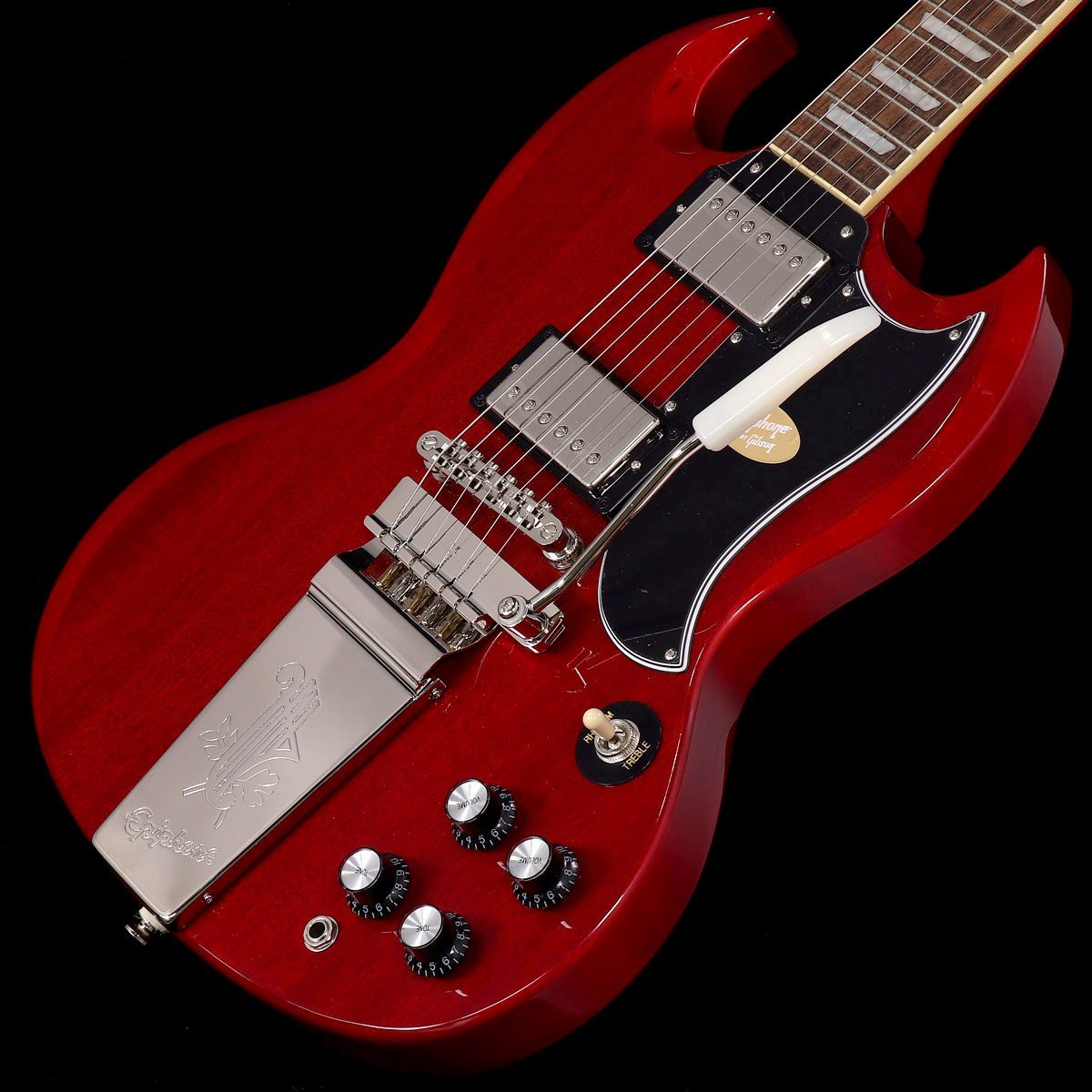 Epiphone Inspired by Gibson SG Standard 60s Maestro Vibrola ...