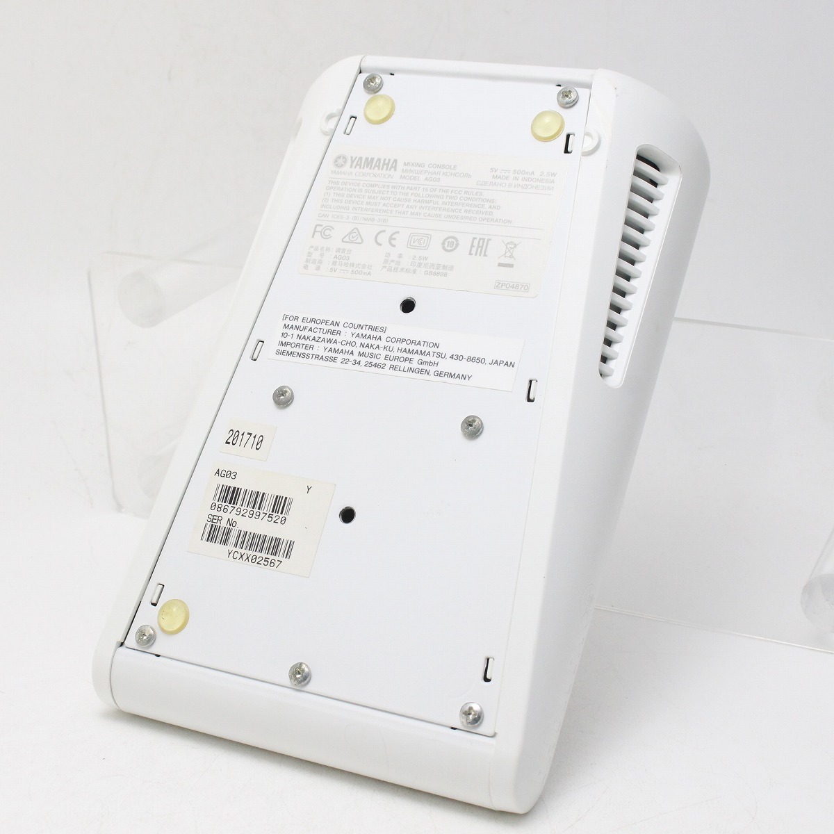 YAMAHA AG03 【御茶ノ水本店】（中古）【楽器検索デジマート】