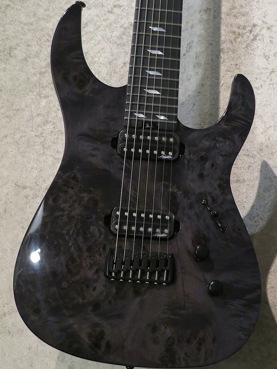 7弦　legator ninja Legator 【7弦】NINJA N7FSS -Black QM- #IM25060331【3.38kg