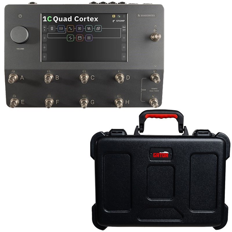 Neural DSP QUAD CORTEX ＆ GATOR Extra Large TSA Case set（新品 