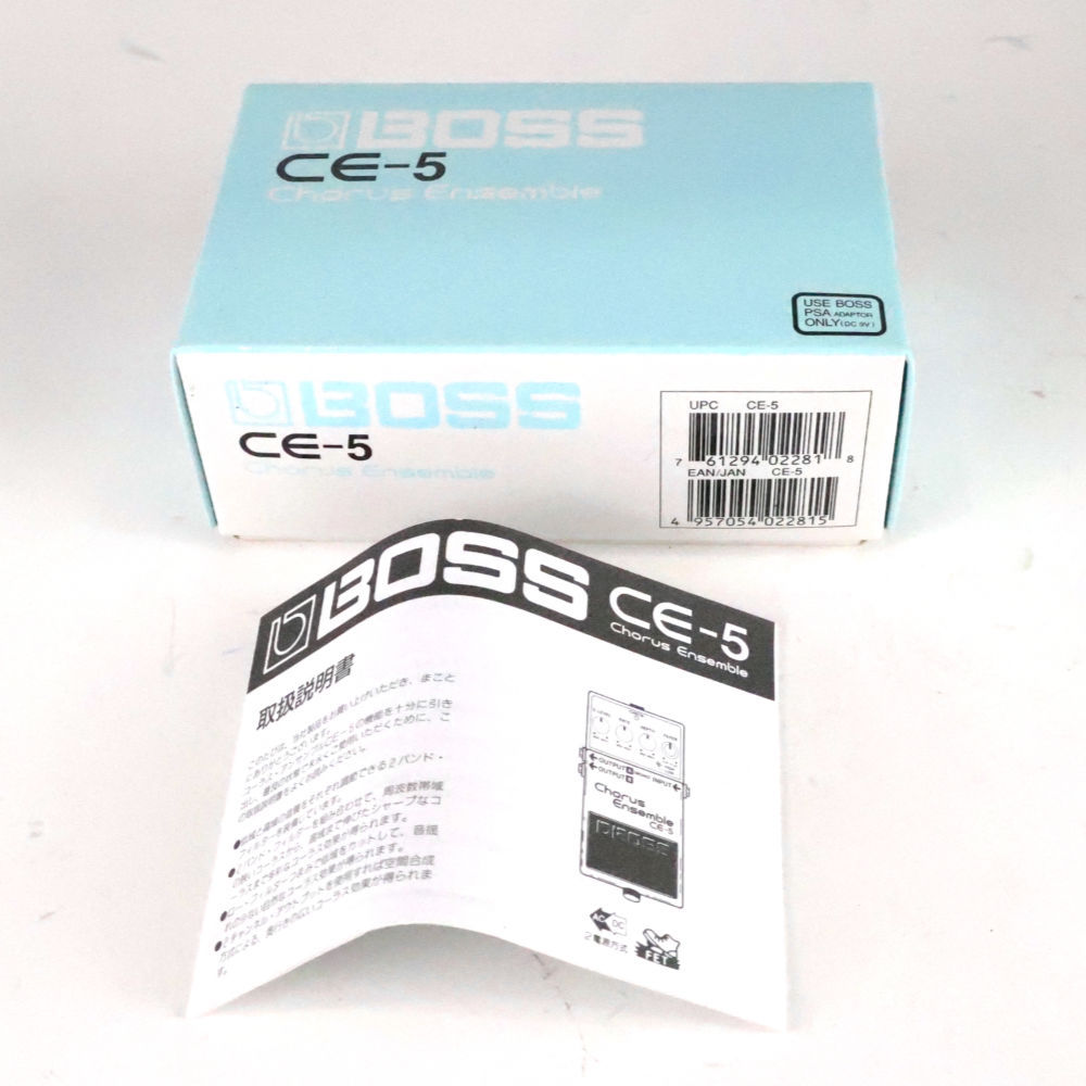 BOSS 【中古】コーラスアンサンブル エフェクター BOSS CE-5 Chorus