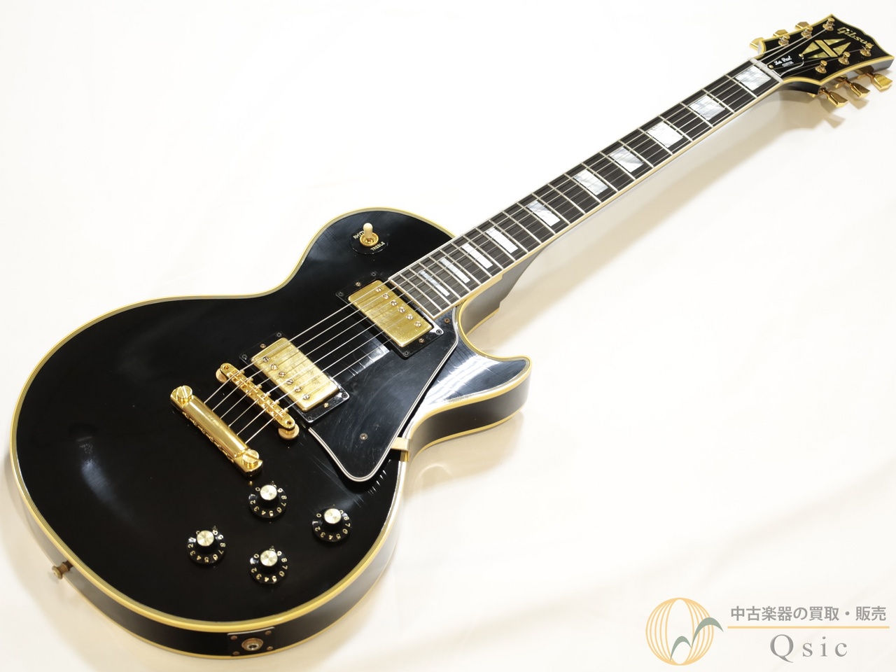Gibson Custom Shop Murphy Lab 1968 Les Paul Custom Ebony Ultra