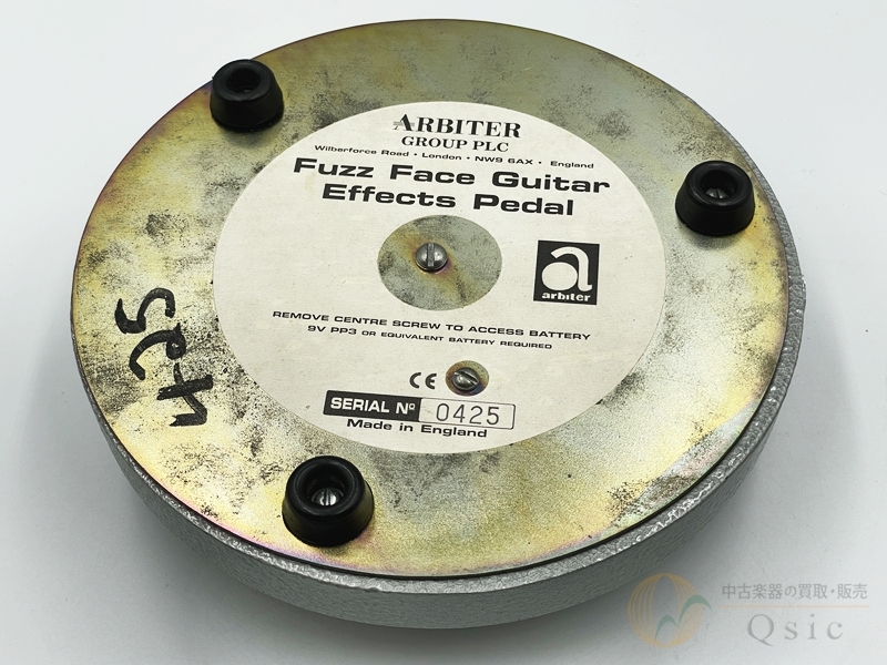 ギター ARBITER FUZZ FACE by Denis Cornel AC128 Arbiter FUZZ FACE by Denis Cornell AC128 [TLS06]【箕面店在庫
