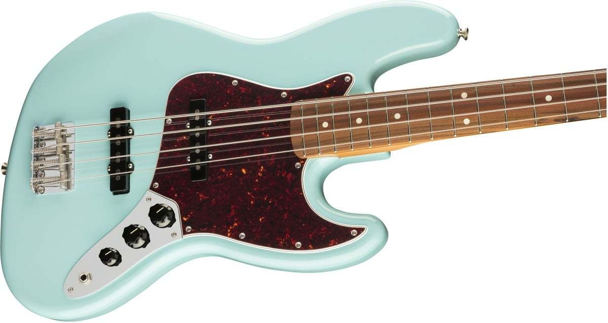 Fender Vintera 60s Jazz Bass Pau Ferro Fingerboard Daphne Blue