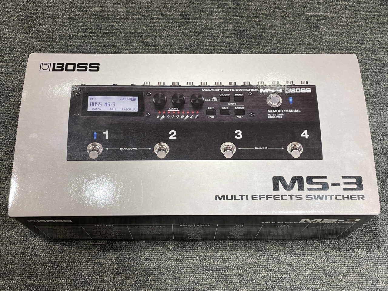 BOSS MS-3 Multi Effects Switcher【USED】【町田店】（中古）【楽器 