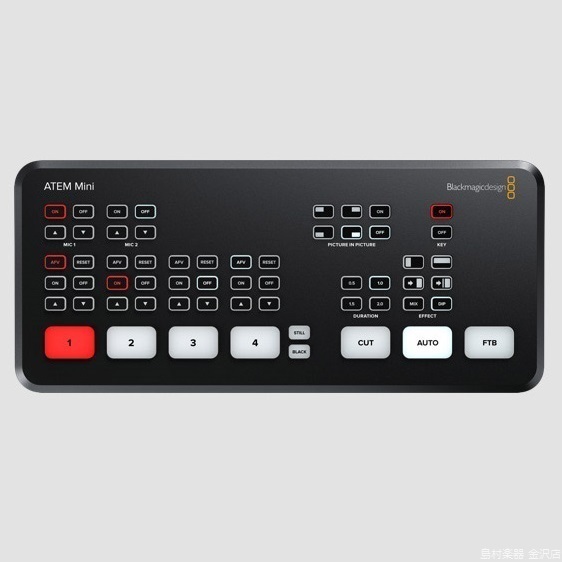 BlackMagic Design ATEM Mini スイッチャー 動画配信（新品/送料無料 