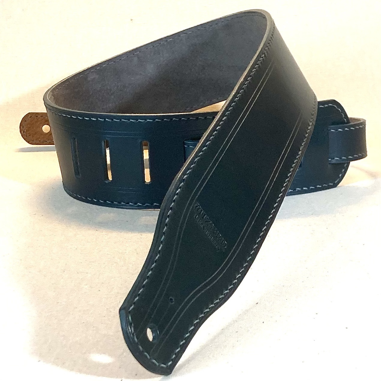 wizard leather 本革製ギター・ストラップ 70mm(イタリアンレザー