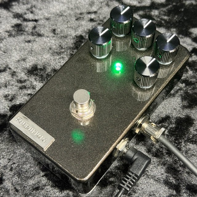 SOUND FROG BerialS Emerald LED Mod ベース用オーバードライブ《傷